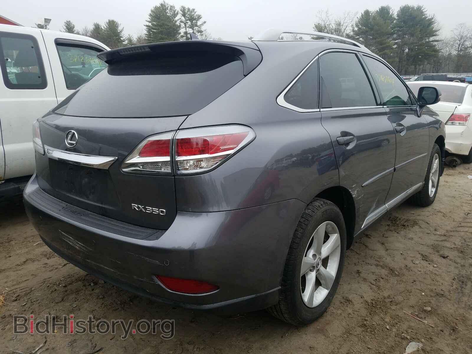 2013 LEXUS RX350 - VIN: 2T2BK1BAXDC185194 - Фото 4