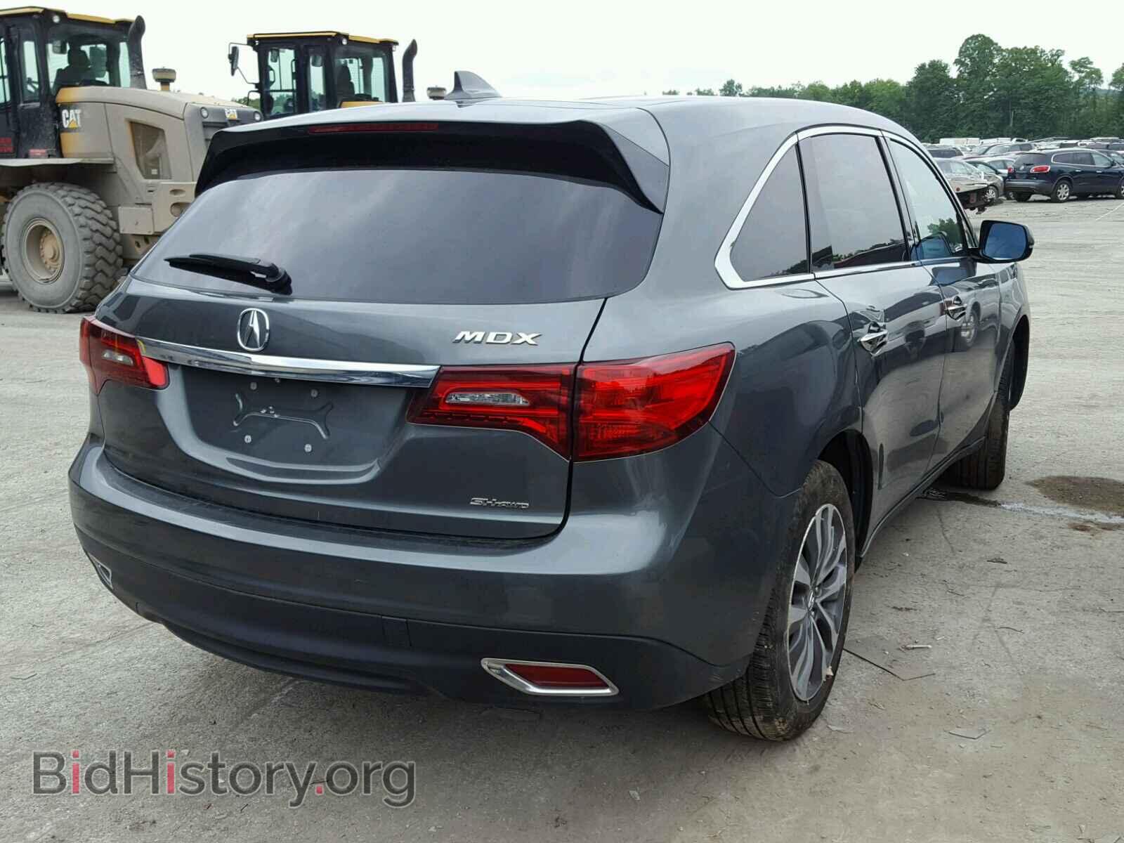 2016 ACURA MDX - VIN: 5FRYD4H47GB014834 - Фото 4
