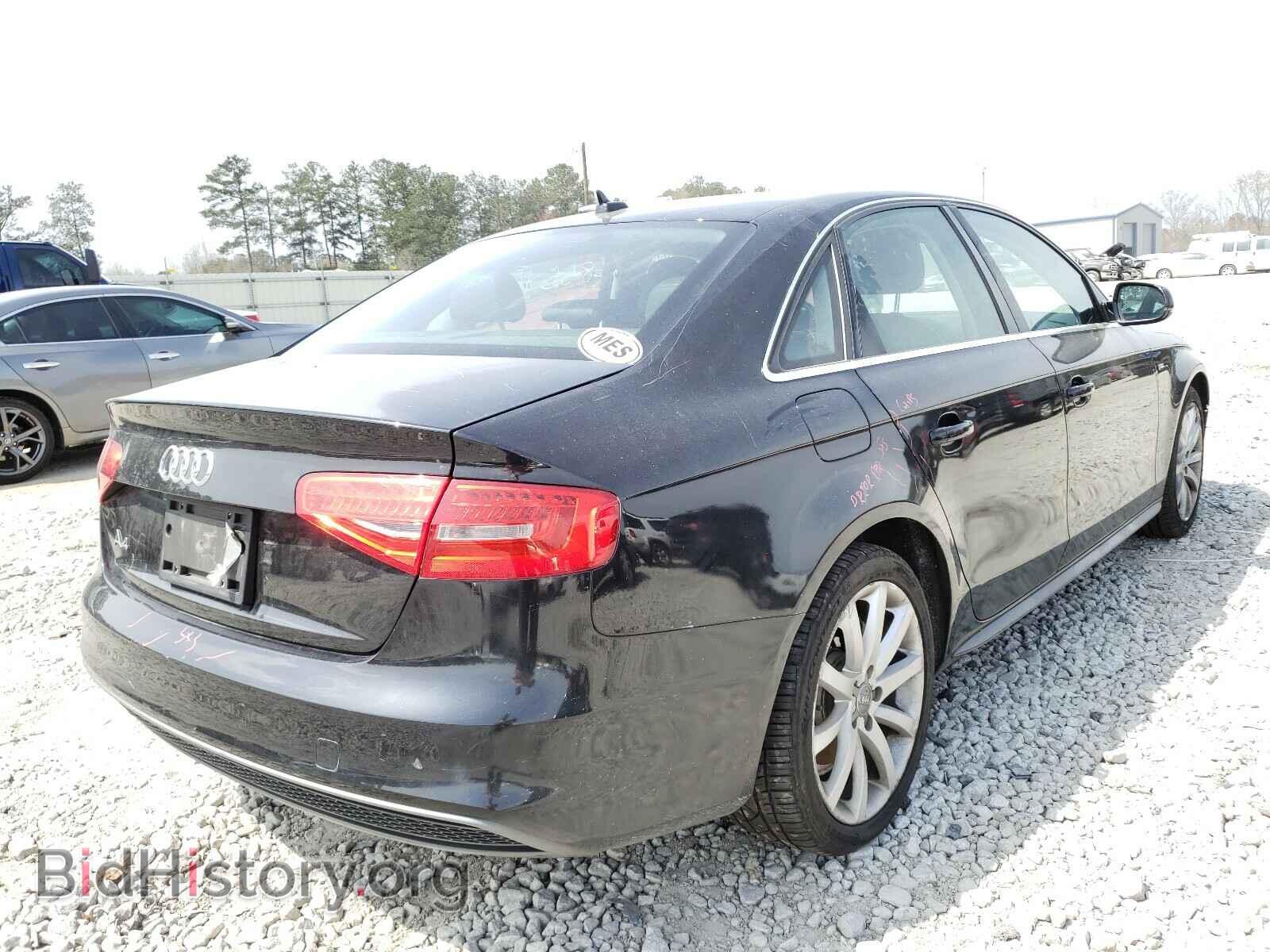 2014 AUDI A4 - VIN: WAUAFAFL4EN015165 - Фото 4