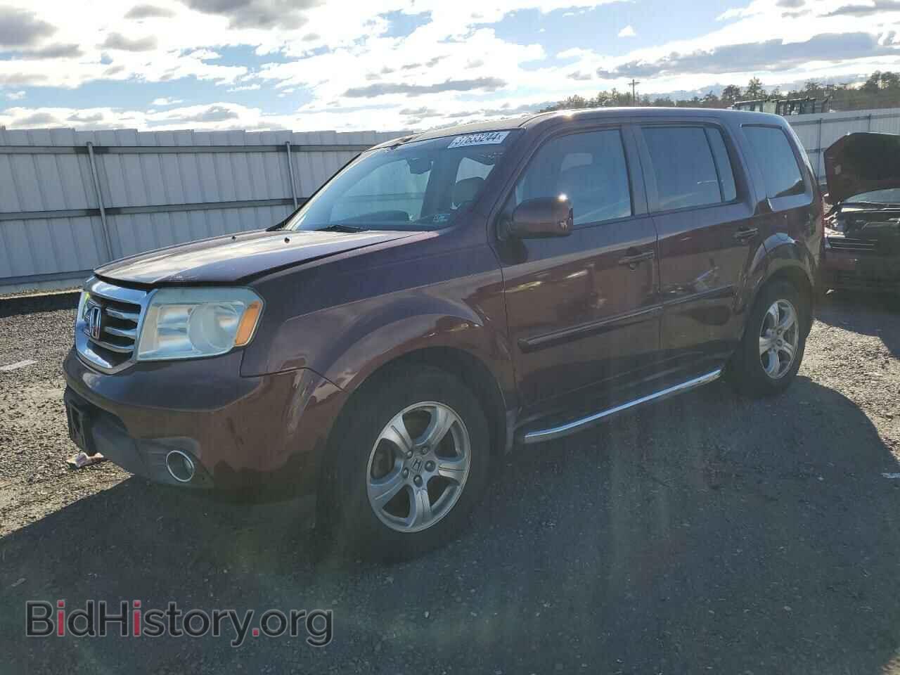 Фотография 5FNYF4H52CB045102 - HONDA PILOT 2012