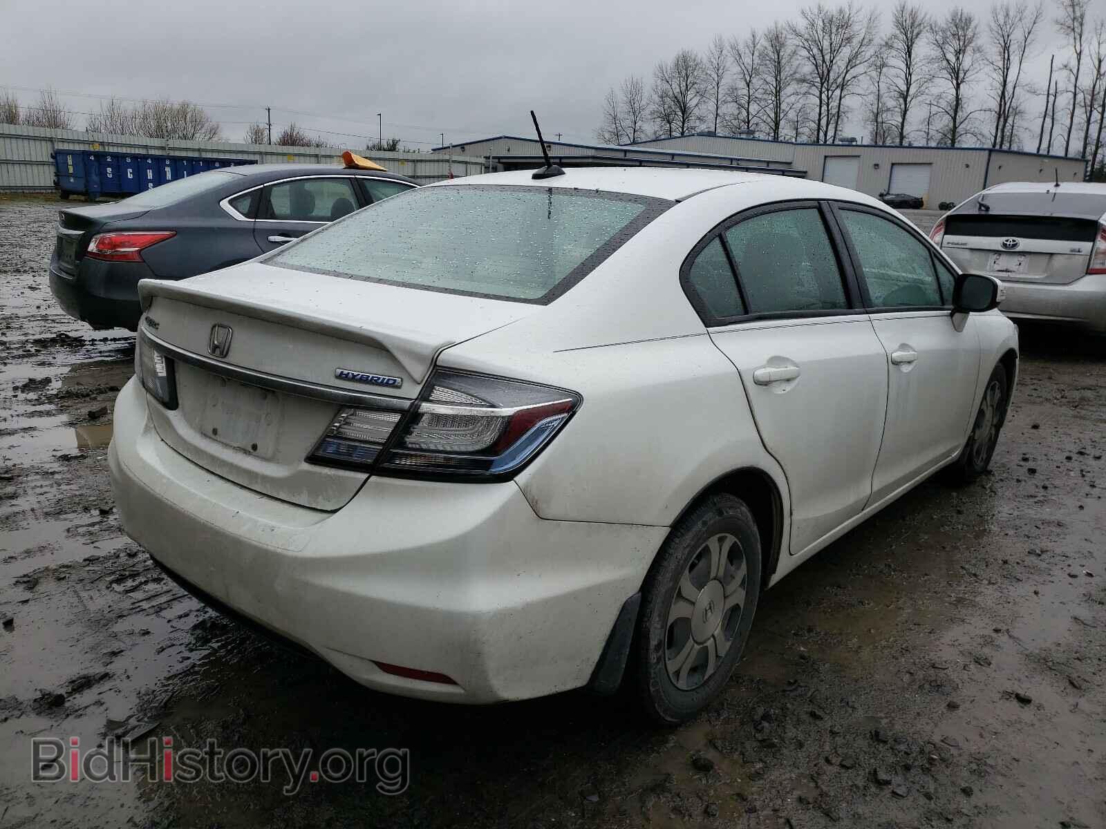 2013 HONDA CIVIC - VIN: 19XFB4F21DE200628 - Фото 4