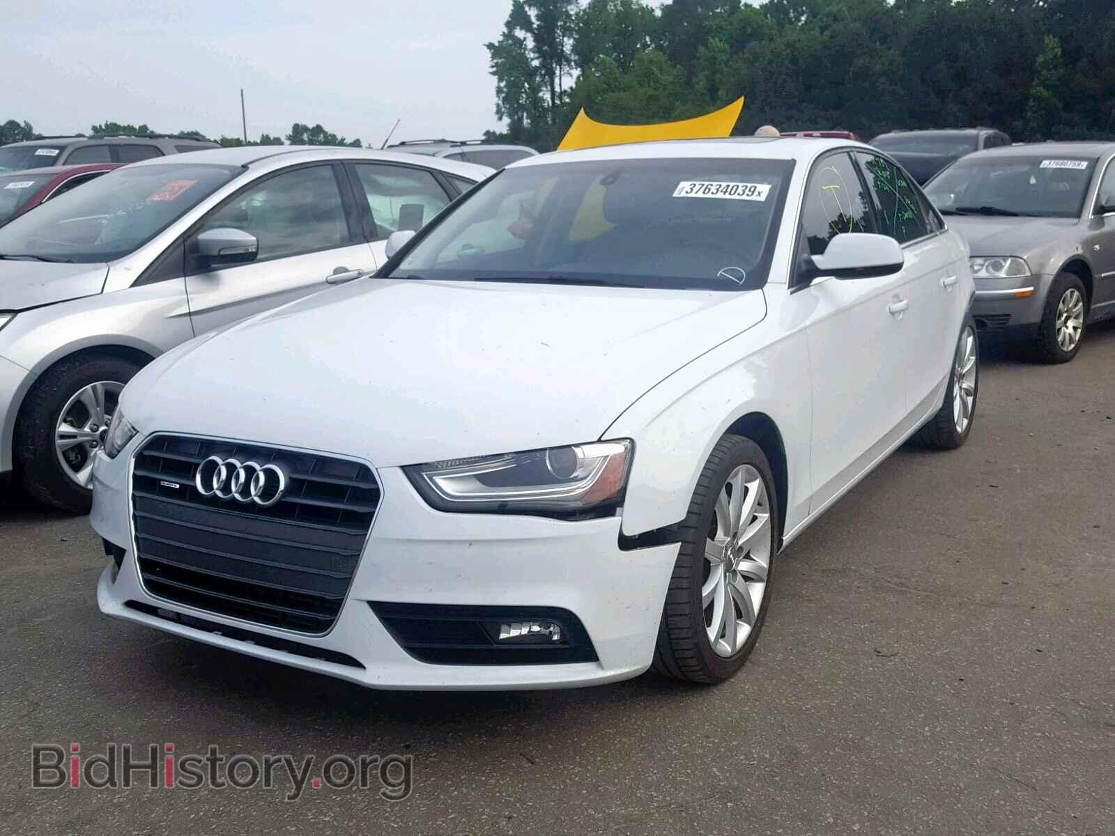 2013 AUDI A4 - VIN: WAUFFAFL1DN043185 - Photo 2