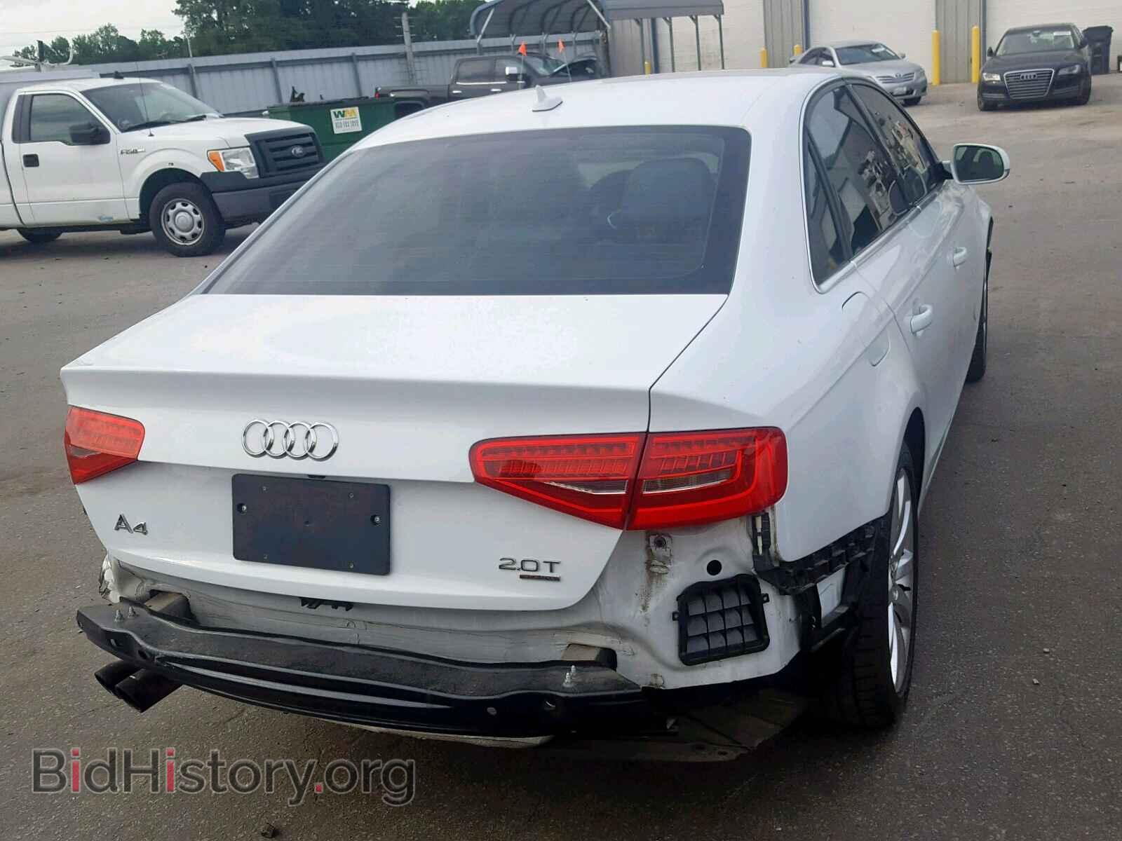 2013 AUDI A4 - VIN: WAUFFAFL1DN043185 - Photo 4
