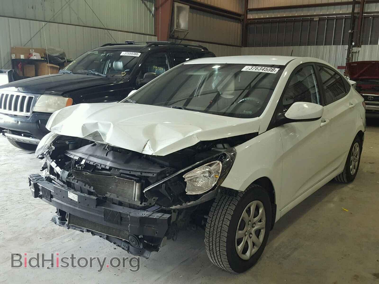 2013 HYUNDAI ACCENT - VIN: KMHCT4AE9DU323138 - Фото 2