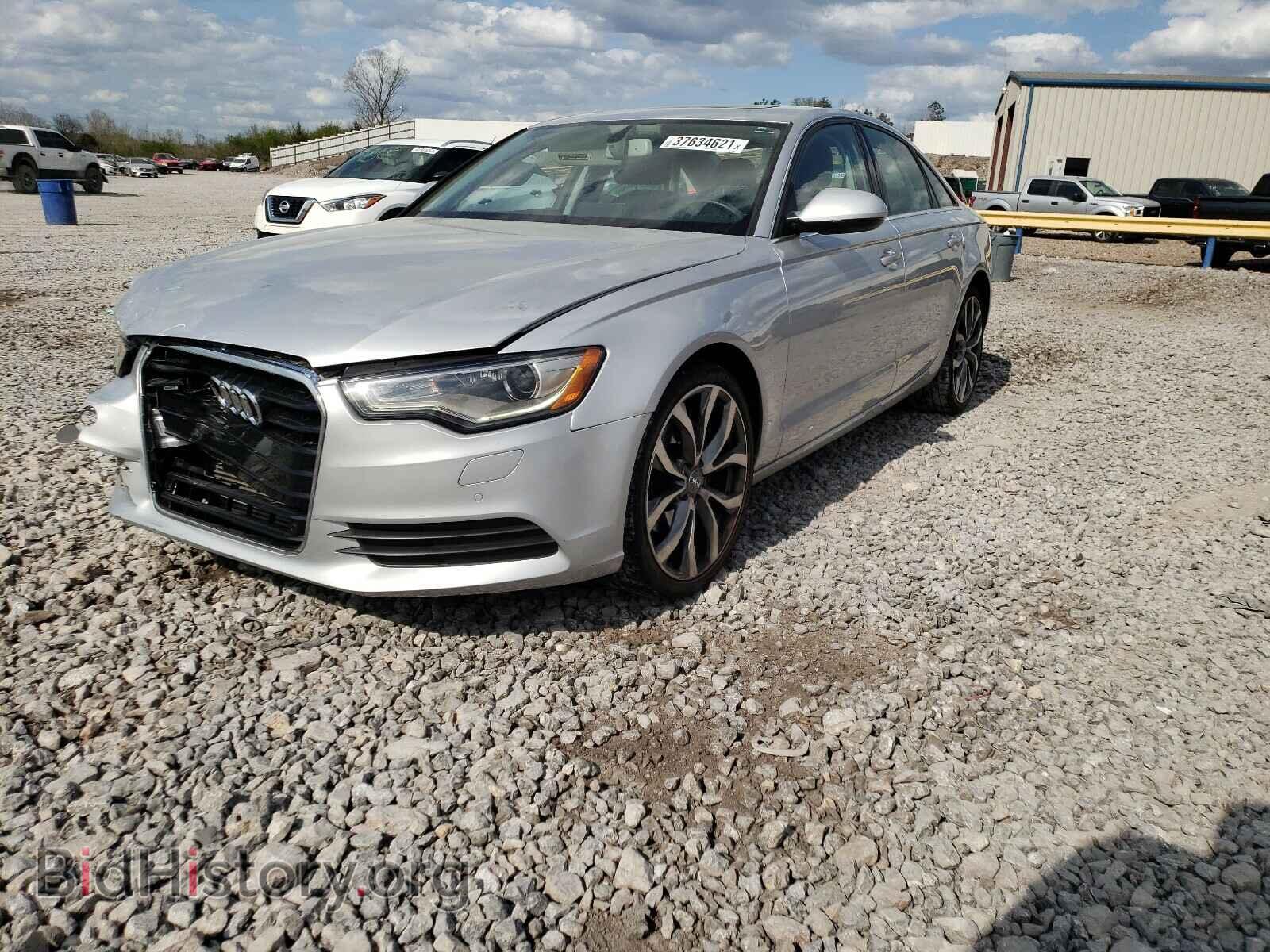 2013 AUDI A6 - VIN: WAUGFAFC9DN004168 - Фото 2