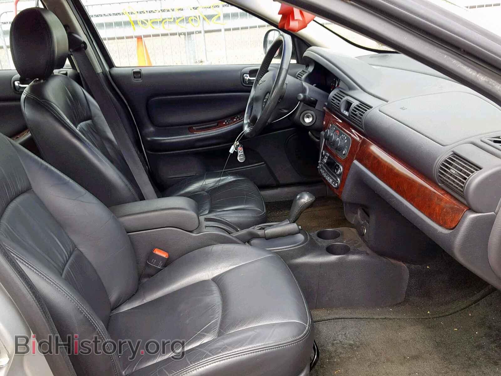 2001 CHRYSLER SEBRING - VIN: 1C3EL56U21N711602 - Фото 5