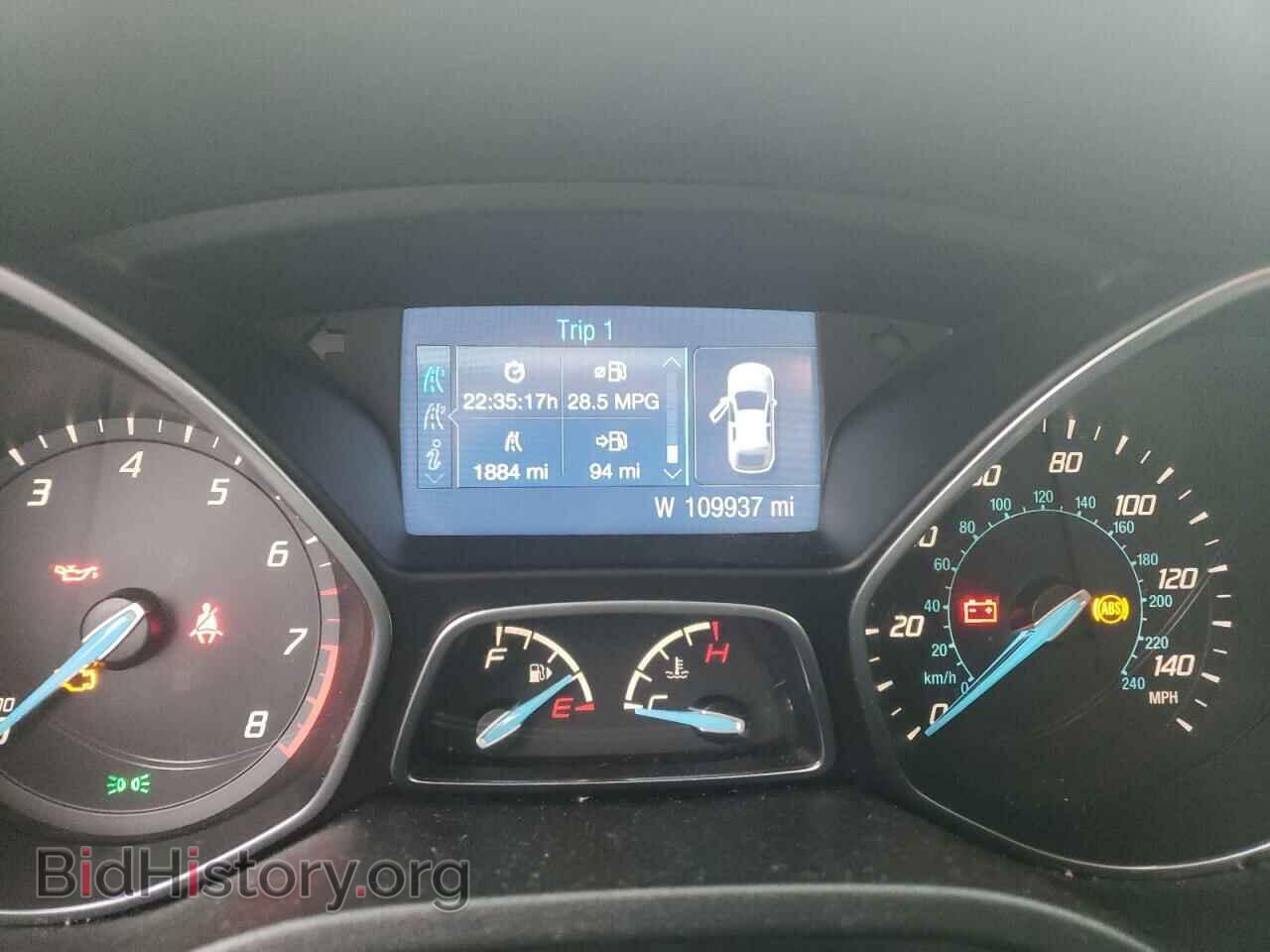 2014 FORD FOCUS - VIN: 1FADP3F28EL393538 - Фото 9