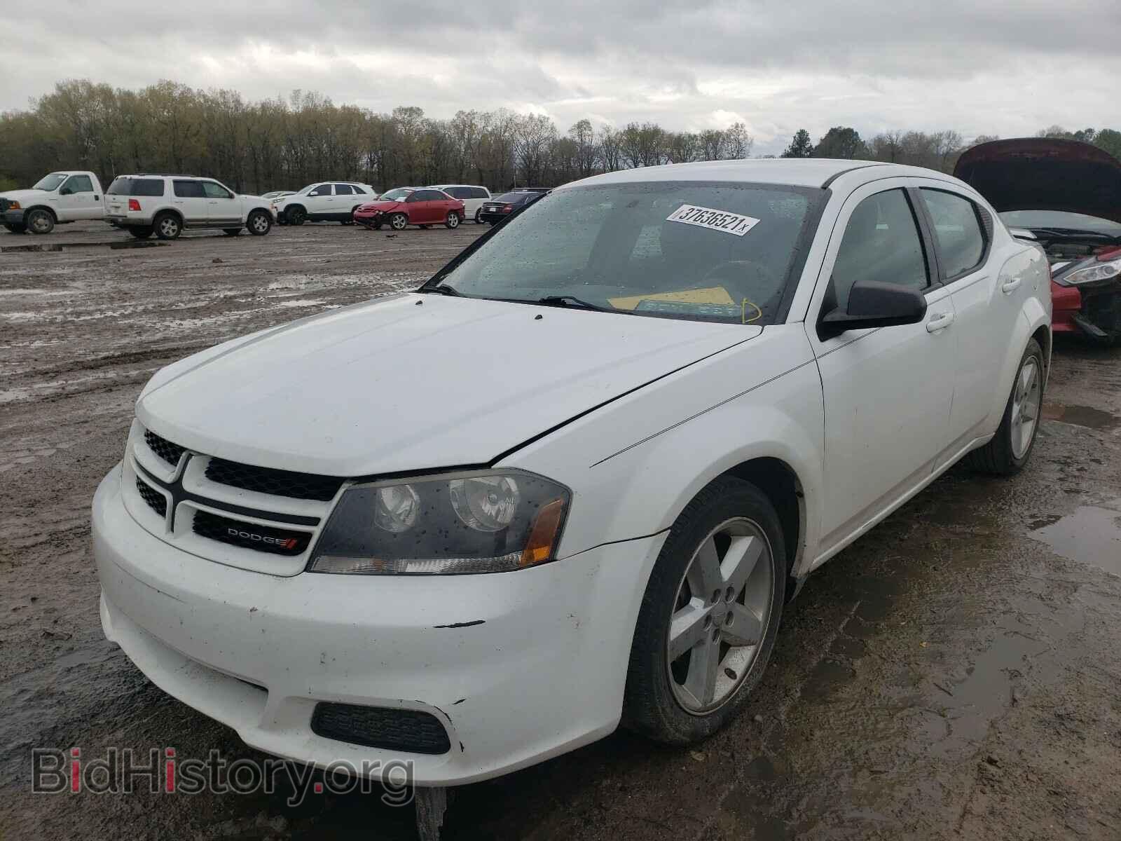 2014 DODGE AVENGER - VIN: 1C3CDZAG1EN113746 - Фото 2