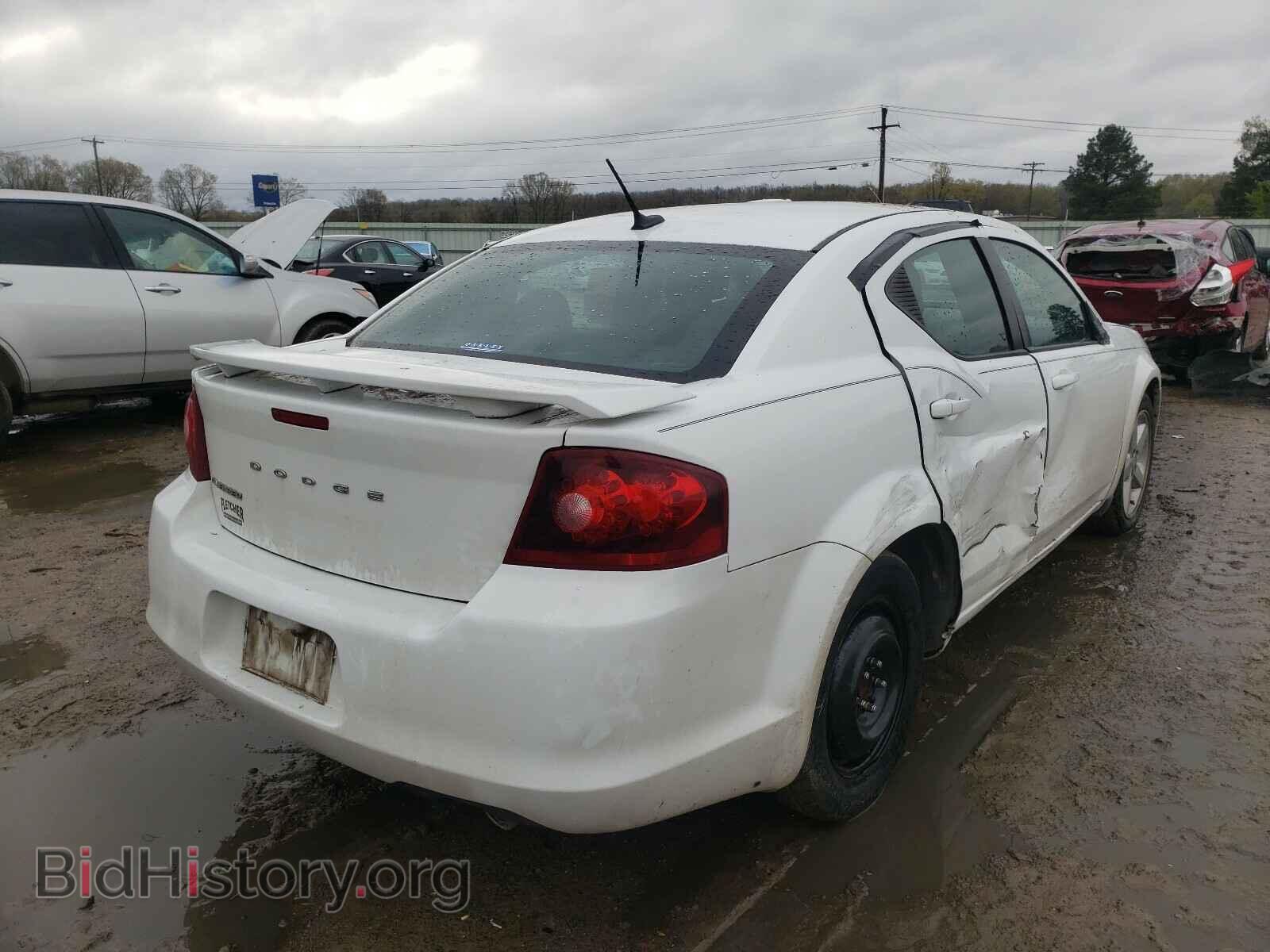 2014 DODGE AVENGER - VIN: 1C3CDZAG1EN113746 - Фото 4