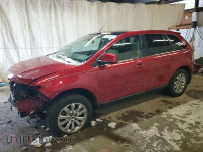 2009 Ford EDGE Edge Limit, red — VIN 2FMDK49C49BA56966, Copart