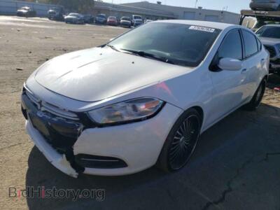 2015 Dodge DART Dart SE, white — VIN 1C3CDFAA7FD405175, Copart