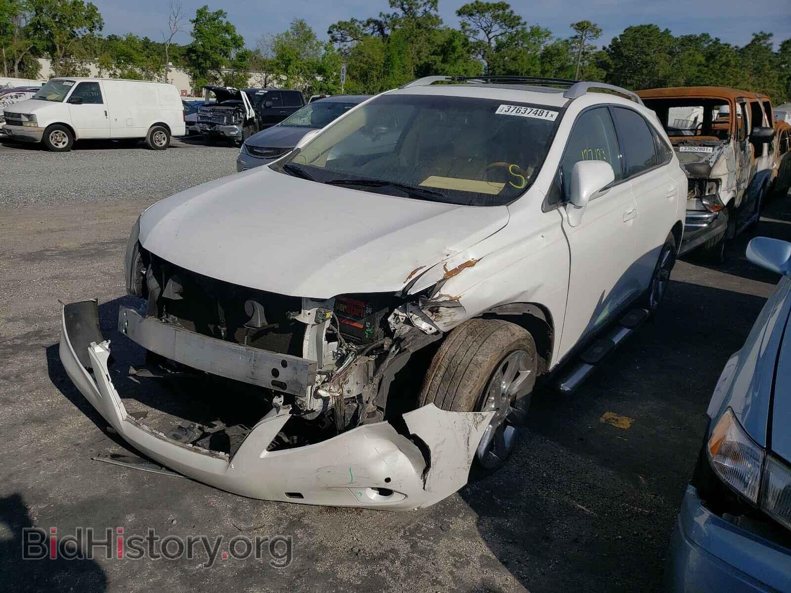 2011 LEXUS RX350 - VIN: 2T2ZK1BAXBC042810 - Фото 2