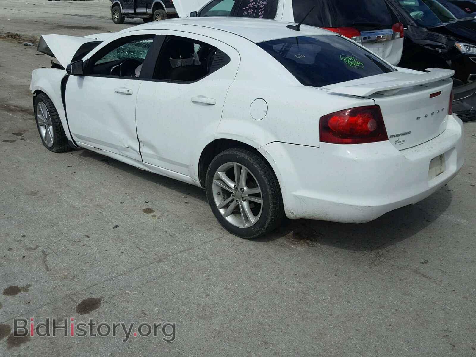 2014 DODGE AVENGER - VIN: 1C3CDZAB9EN154663 - Фото 3