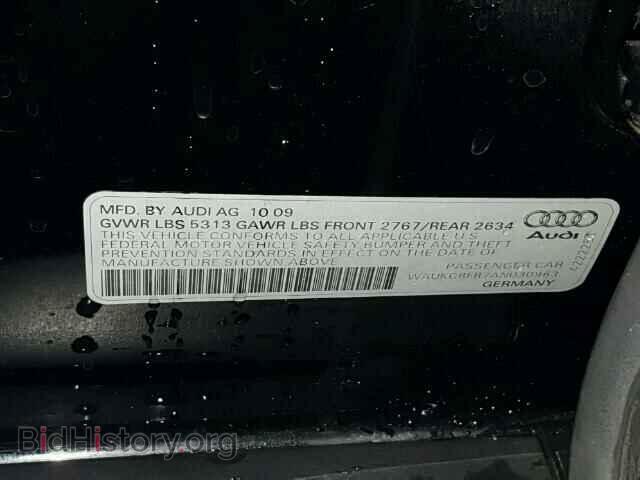 2010 AUDI A6 - VIN: WAUKGBFB7AN030963 - Фото 10