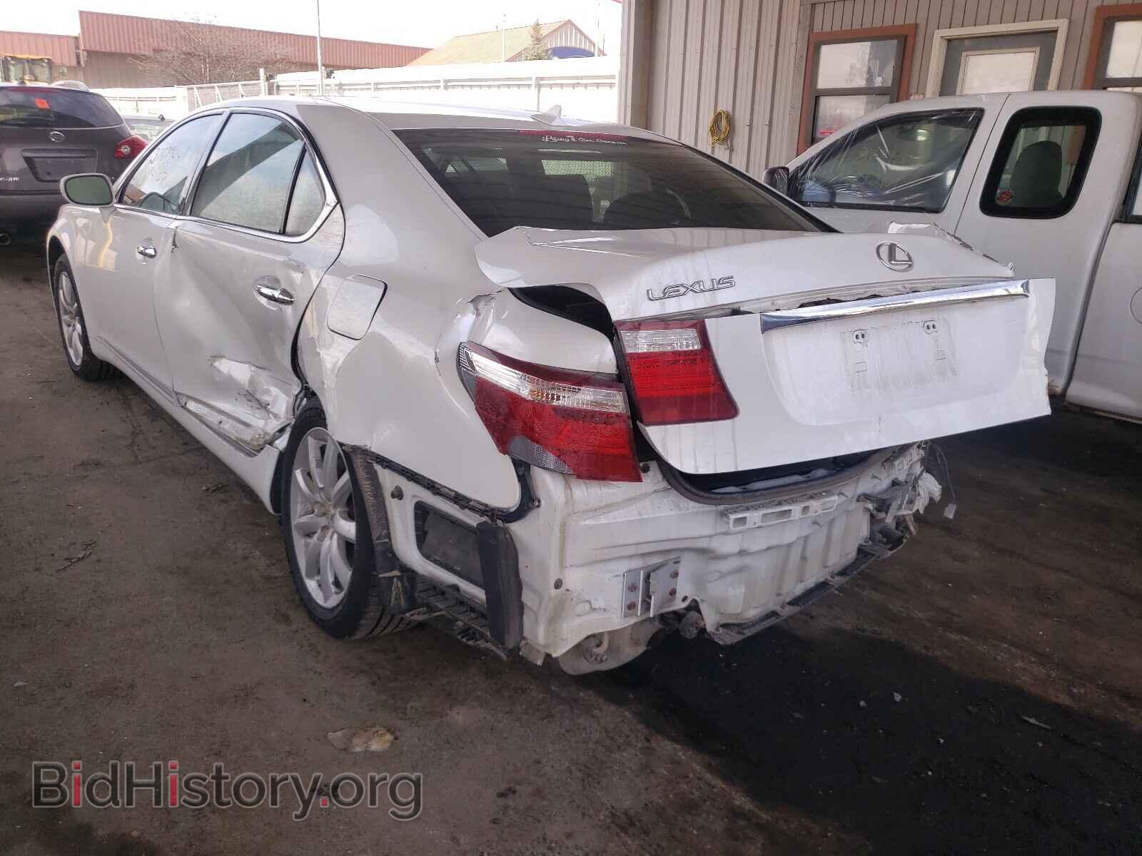 2008 LEXUS LS460 - VIN: JTHGL46F885032829 - Фото 3