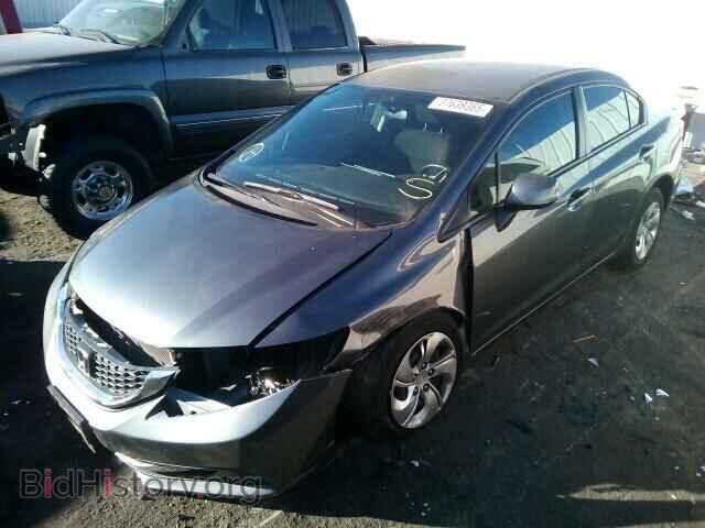 2013 HONDA CIVIC - VIN: 19XFB2F57DE227489 - Фото 2