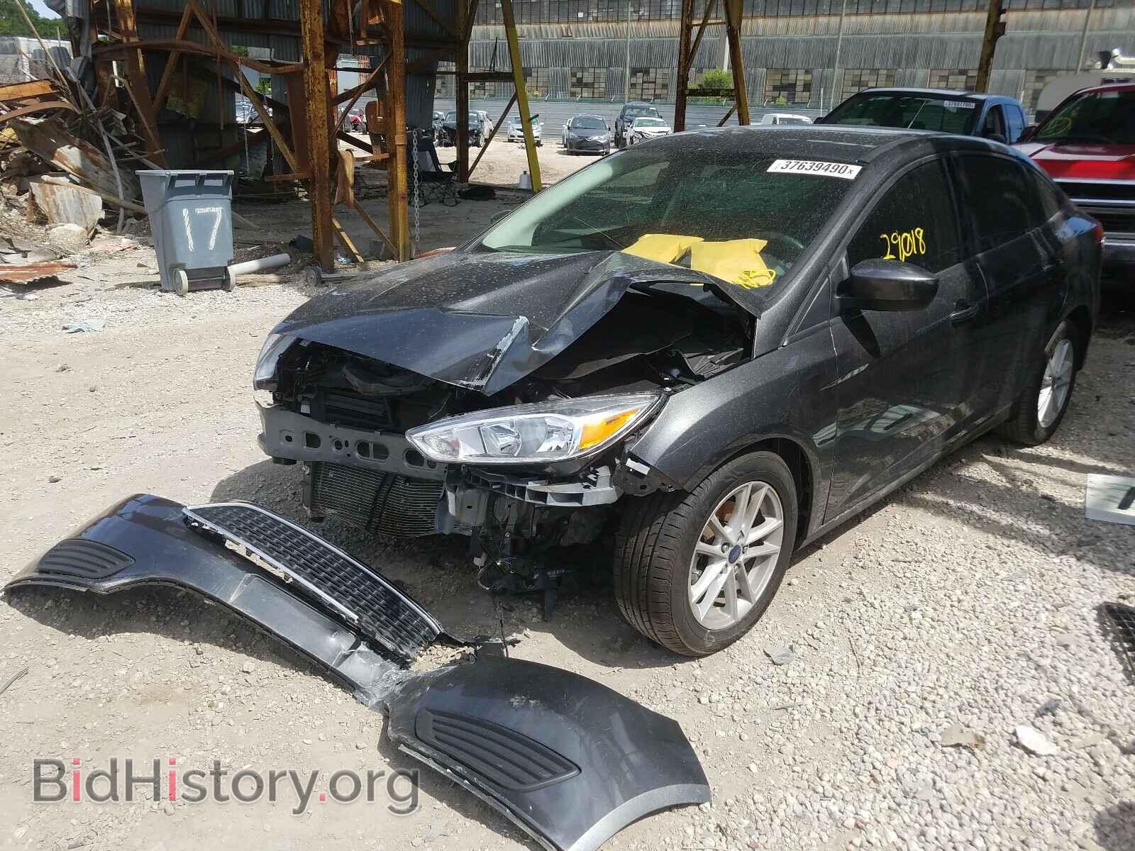 2018 FORD FOCUS - VIN: 1FADP3F27JL227148 - Фото 2