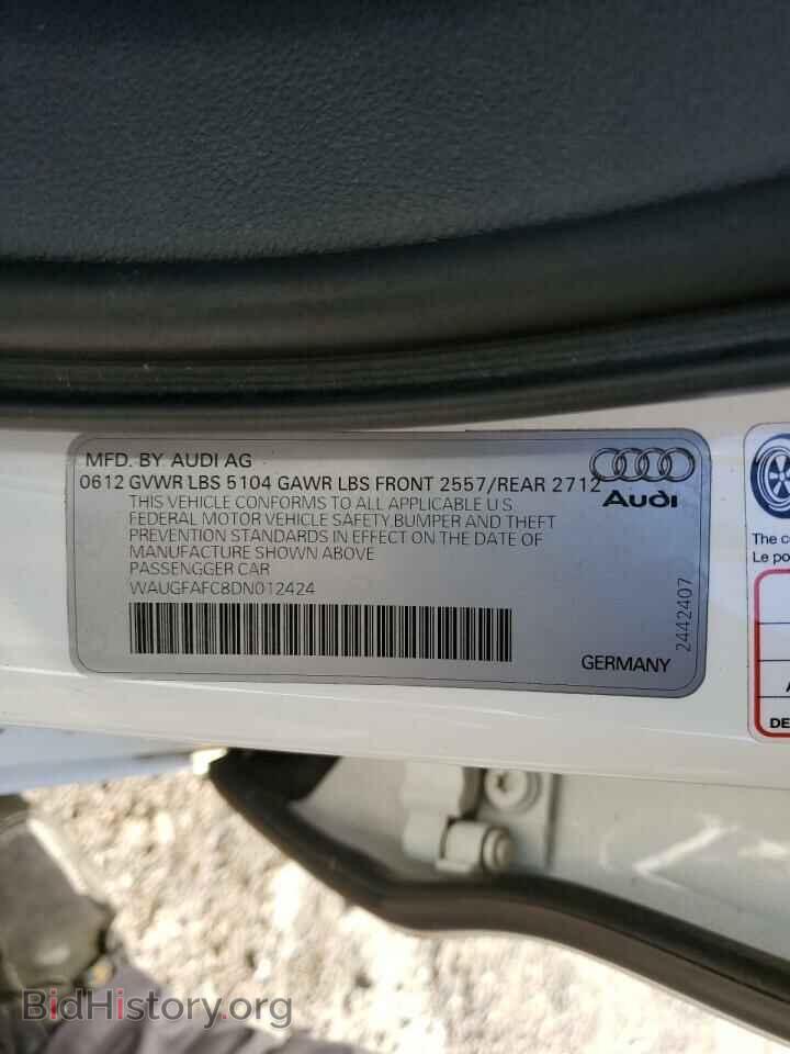 2013 AUDI A6 - VIN: WAUGFAFC8DN012424 - Photo 12