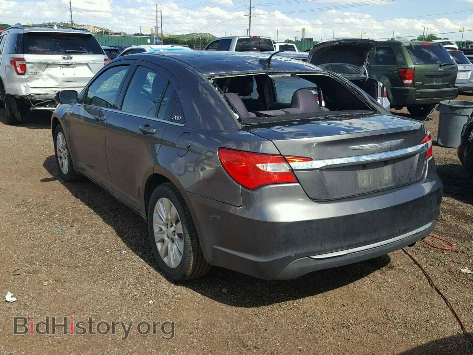 2014 CHRYSLER 200 - VIN: 1C3CCBAB5EN237310 - Фото 3