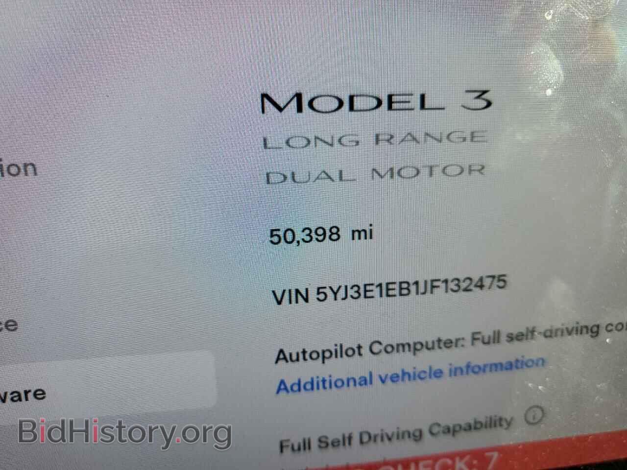 2018 TESLA MODEL 3 - VIN: 5YJ3E1EB1JF132475 - Photo 9