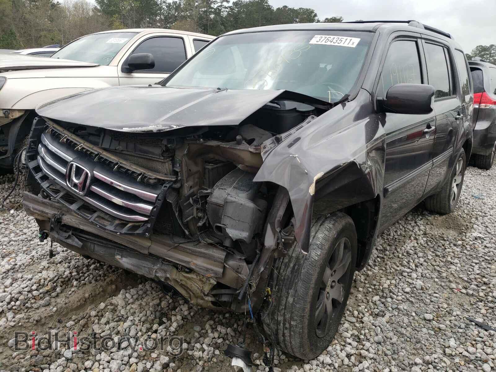 2013 HONDA PILOT - VIN: 5FNYF4H94DB005415 - Фото 2