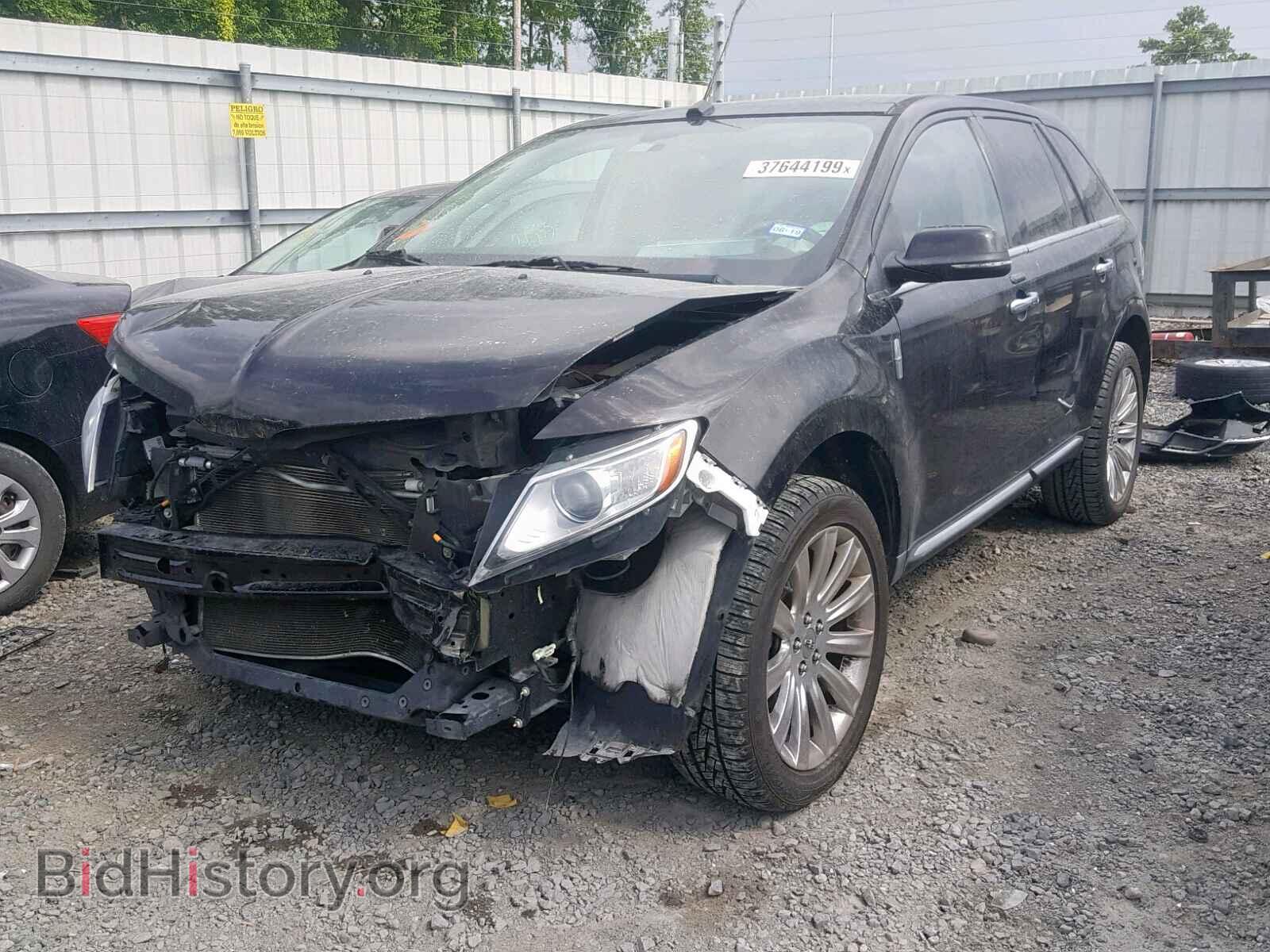 2013 LINCOLN MKX - VIN: 2LMDJ6JK8DBL42365 - Фото 2