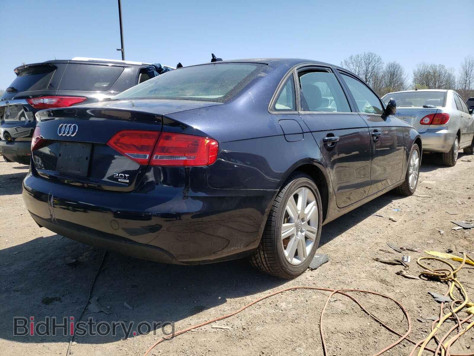 2011 AUDI A4 - VIN: WAUDFAFL8BN028607 - Фото 4