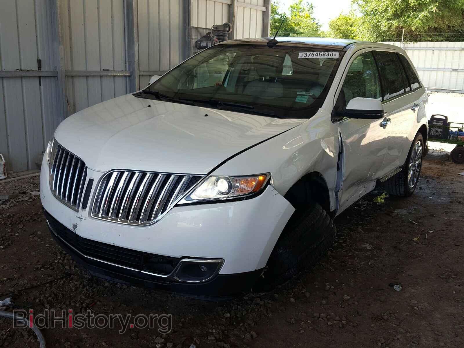 2012 LINCOLN MKX - VIN: 2LMDJ6JK2CBL09019 - Фото 2