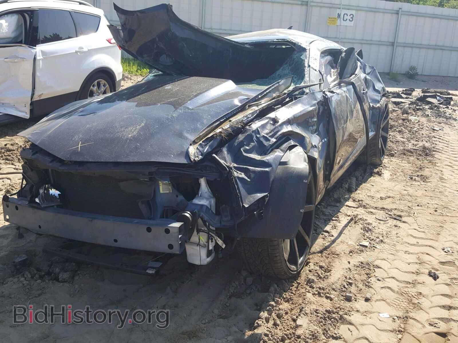 2012 CHEVROLET CAMARO - VIN: 2G1FA1E37C9173372 - Фото 2