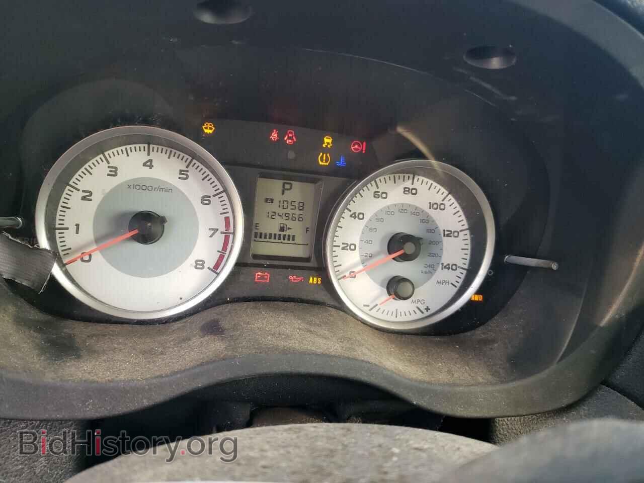 2012 SUBARU IMPREZA - VIN: JF1GPAA6XCH216968 - Фото 9