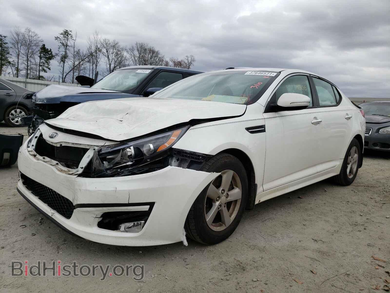2014 KIA OPTIMA - VIN: 5XXGM4A73EG327682 - Фото 2