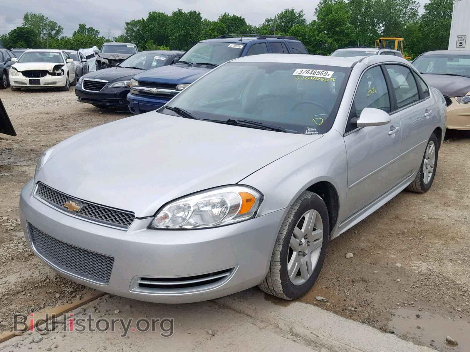2012 CHEVROLET IMPALA - VIN: 2G1WG5E36C1255971 - Фото 2