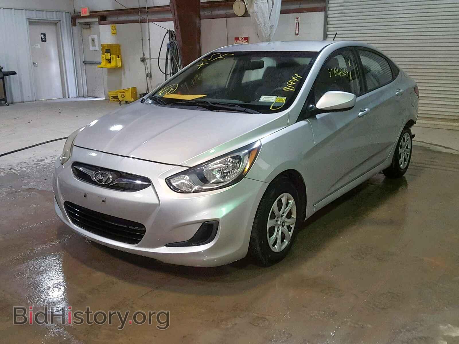 2013 HYUNDAI ACCENT - VIN: KMHCT4AE2DU478405 - Фото 2