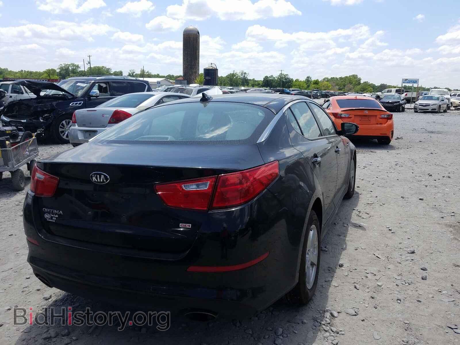2015 KIA OPTIMA - VIN: KNAGM4A7XF5657340 - Фото 4