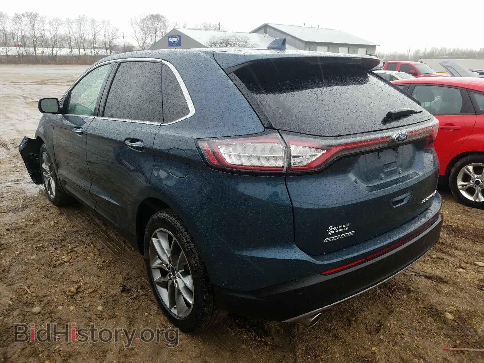 2016 FORD EDGE - VIN: 2FMPK4K88GBC43451 - Фото 3