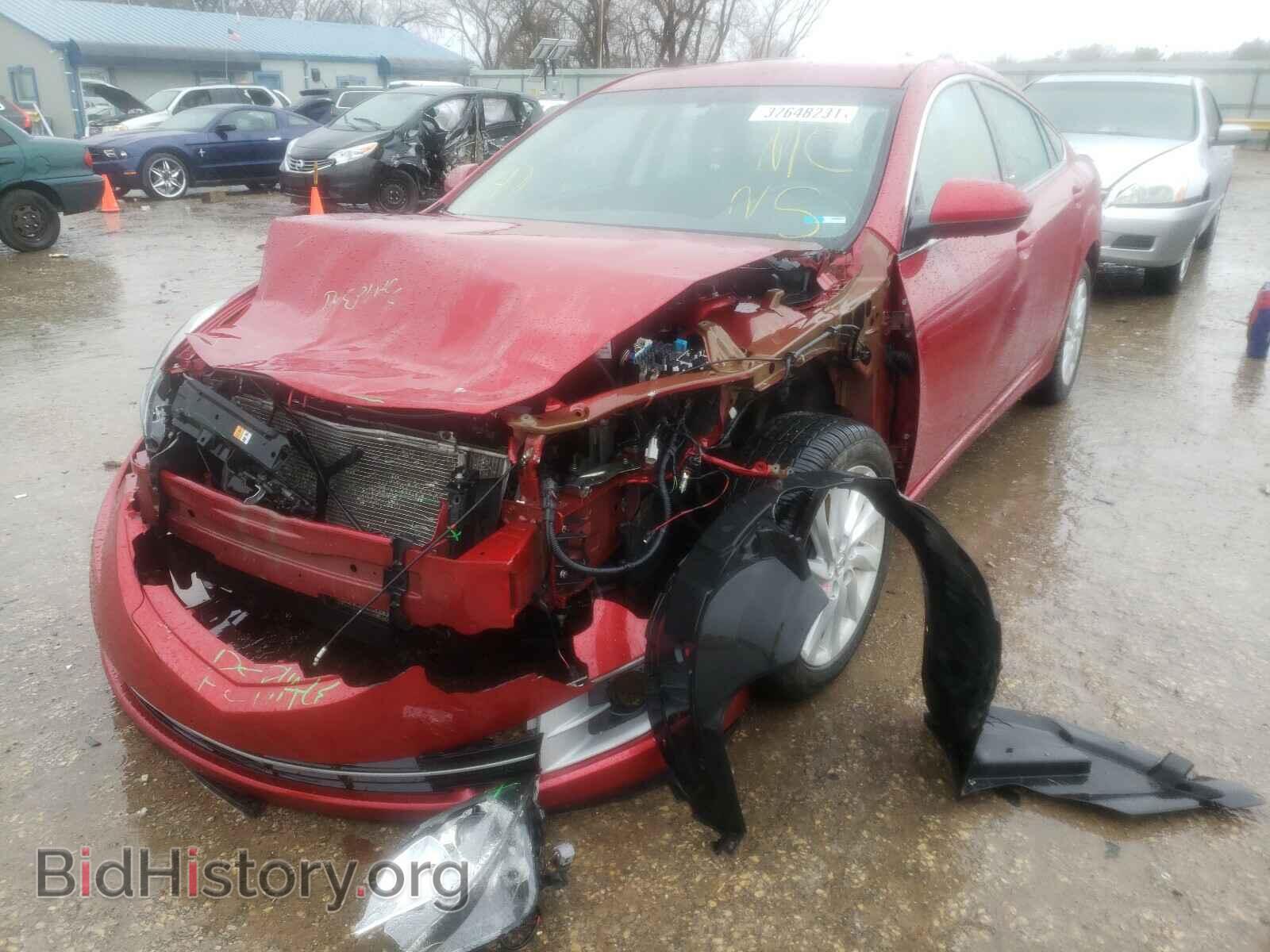 2012 MAZDA 6 - VIN: 1YVHZ8DHXC5M38100 - Фото 2