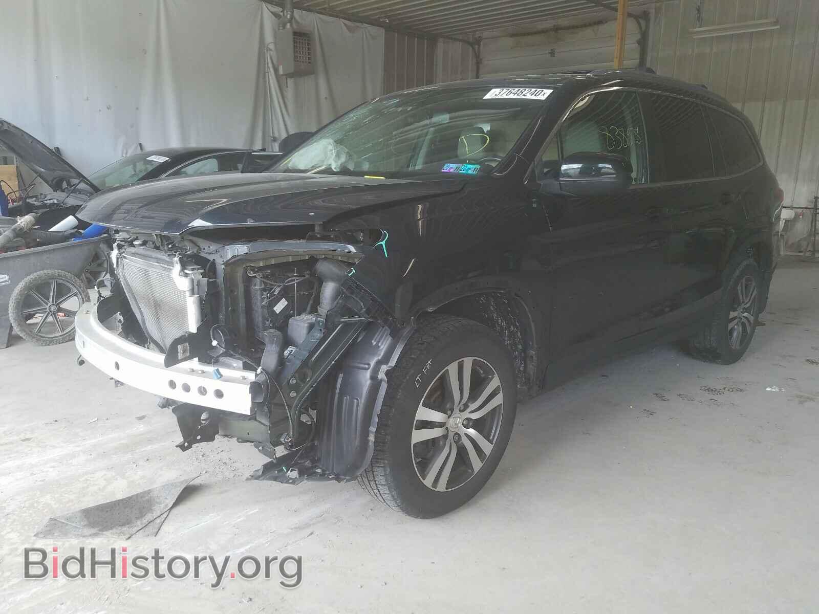 2016 HONDA PILOT - VIN: 5FNYF6H85GB109385 - Фото 2