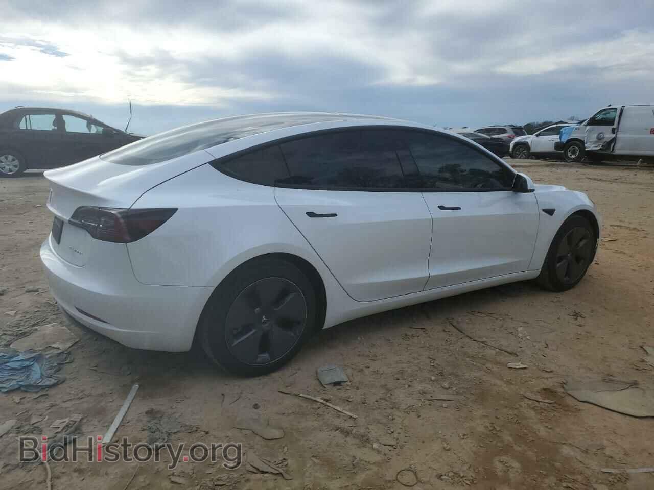 2022 TESLA MODEL 3 - VIN: 5YJ3E1EBXNF193300 - Photo 3