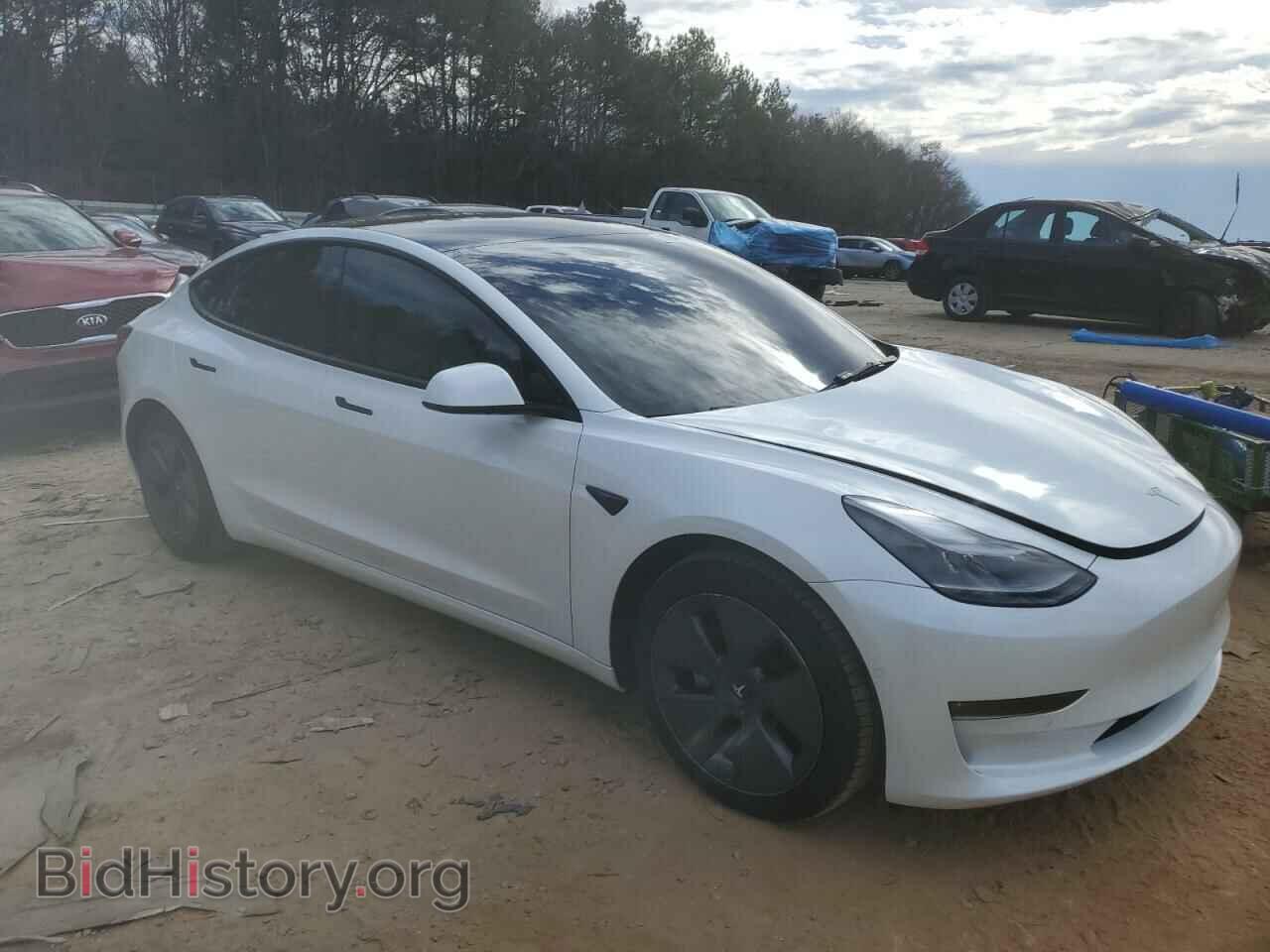 2022 TESLA MODEL 3 - VIN: 5YJ3E1EBXNF193300 - Photo 4