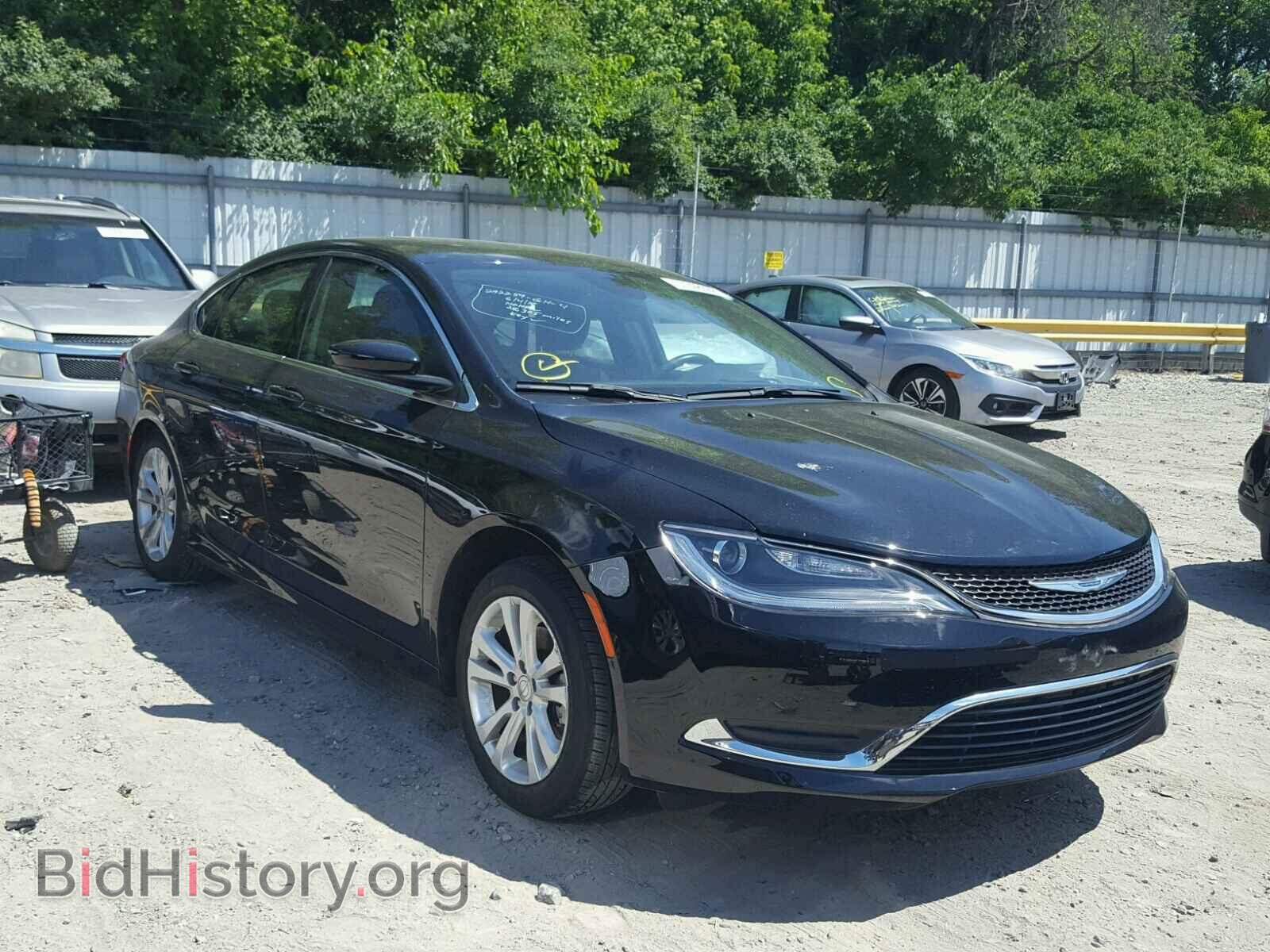 Фотография 1C3CCCAB6GN166952 - CHRYSLER 200 2016