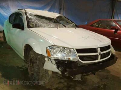 2010 Dodge AVENGER, white — VIN 1B3CC4FB4AN227167, Copart