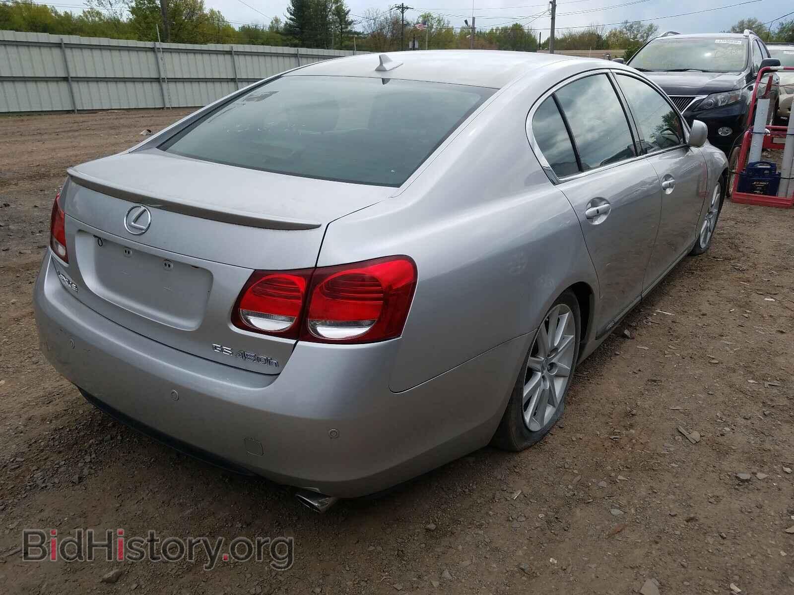 2007 LEXUS GS450 - VIN: JTHBC96S375005475 - Фото 4