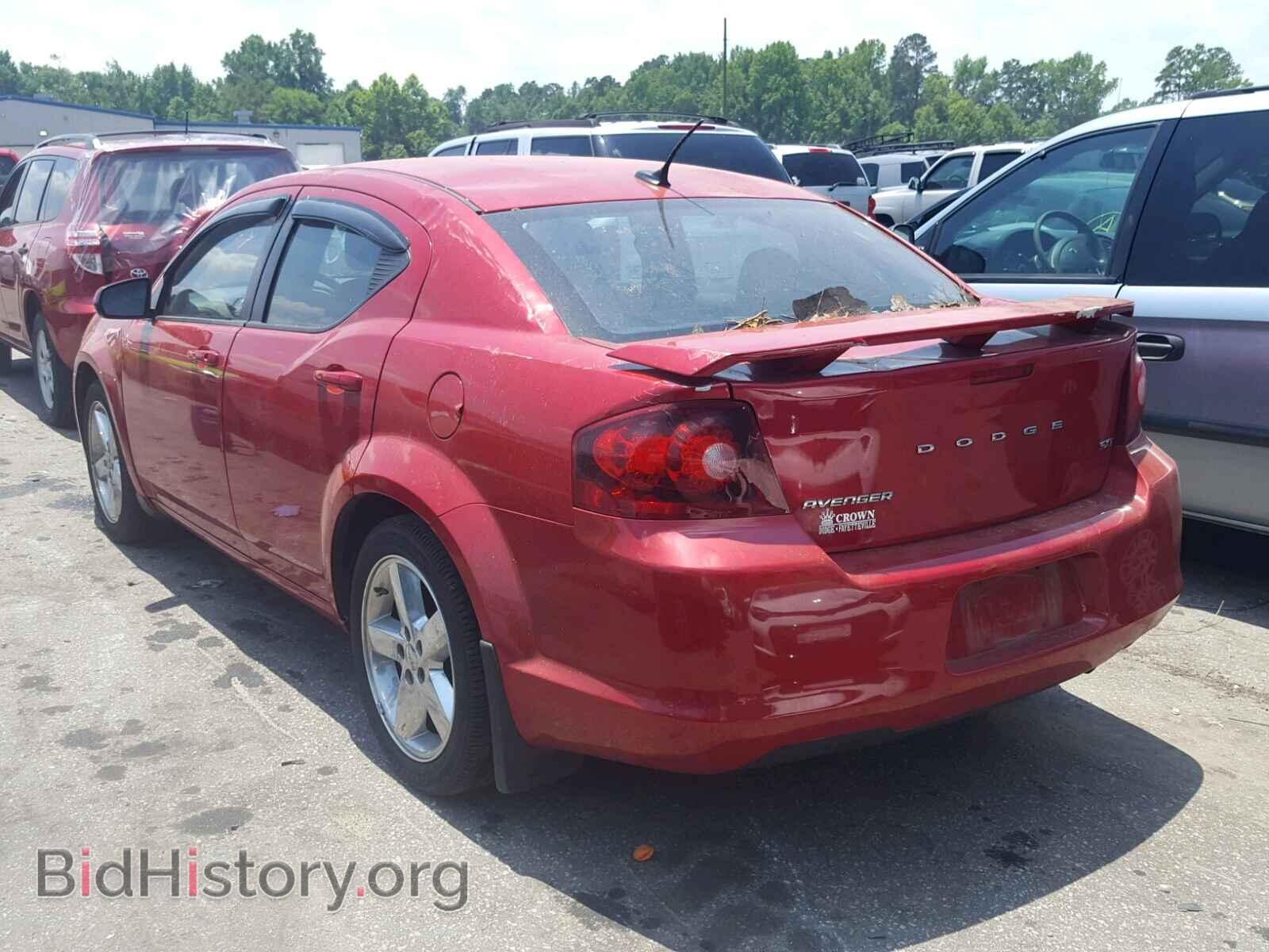 2013 DODGE AVENGER - VIN: 1C3CDZCB9DN627120 - Фото 3