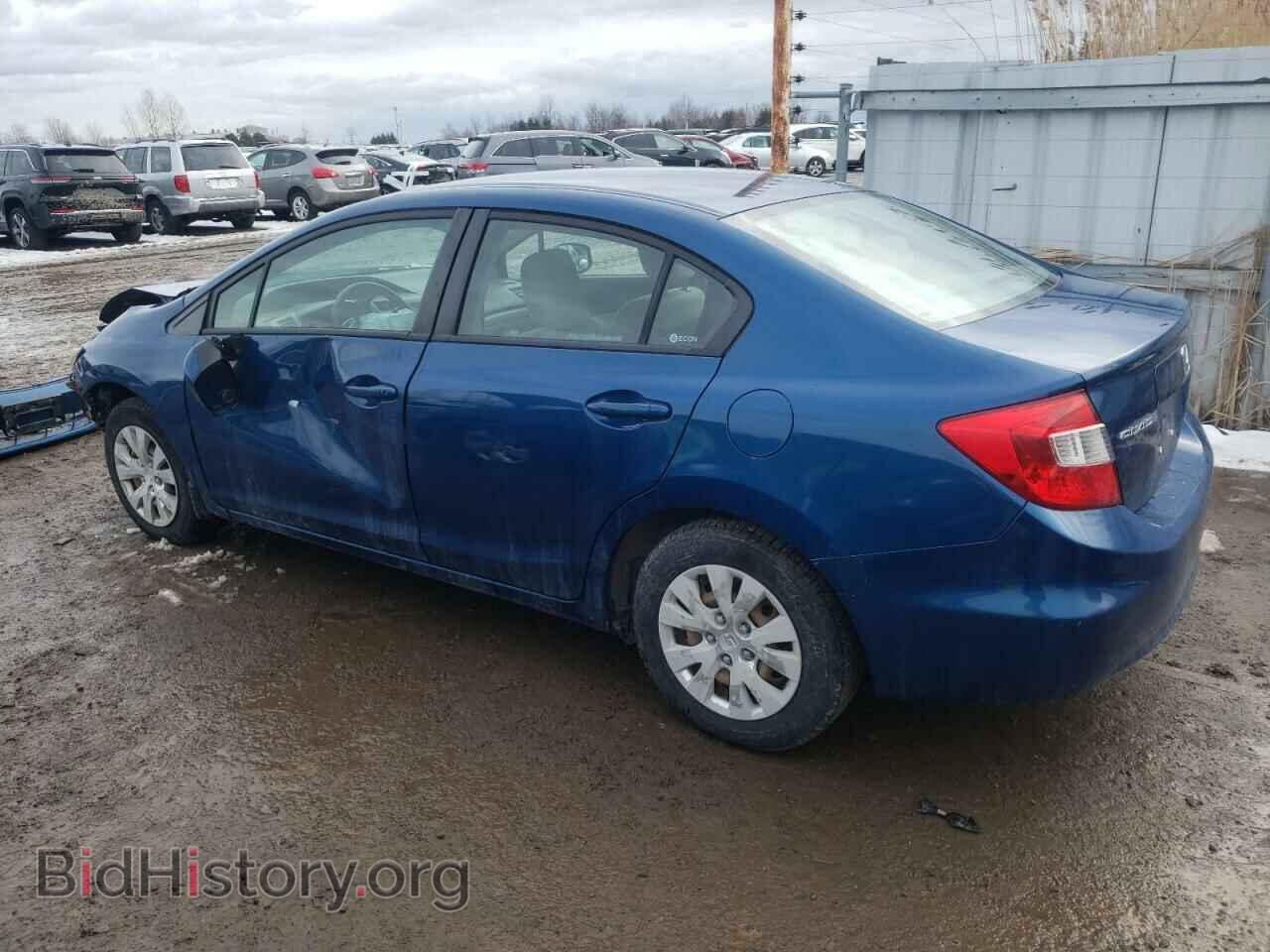 2012 HONDA CIVIC - VIN: 2HGFB2F43CH022005 - Фото 2