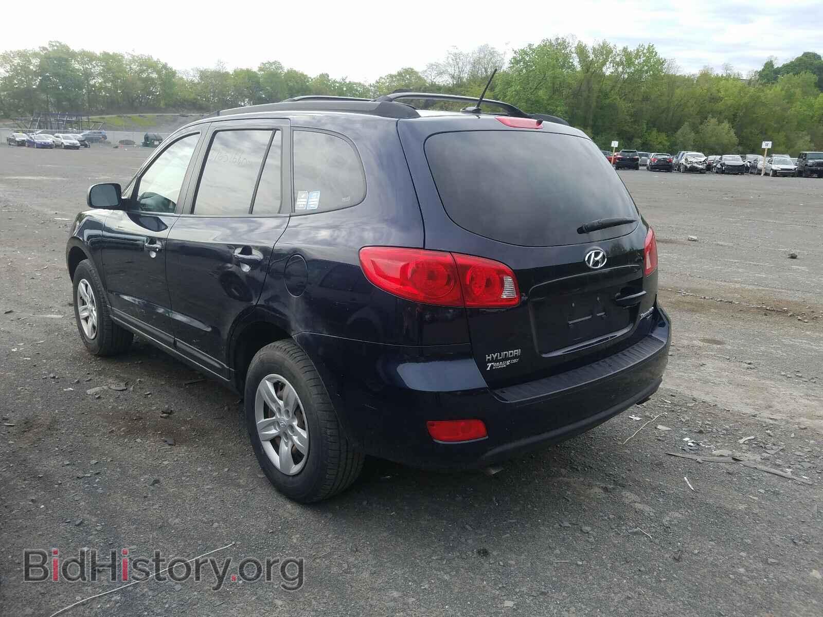 2009 HYUNDAI SANTA FE - VIN: 5NMSG73D69H320853 - Фото 3