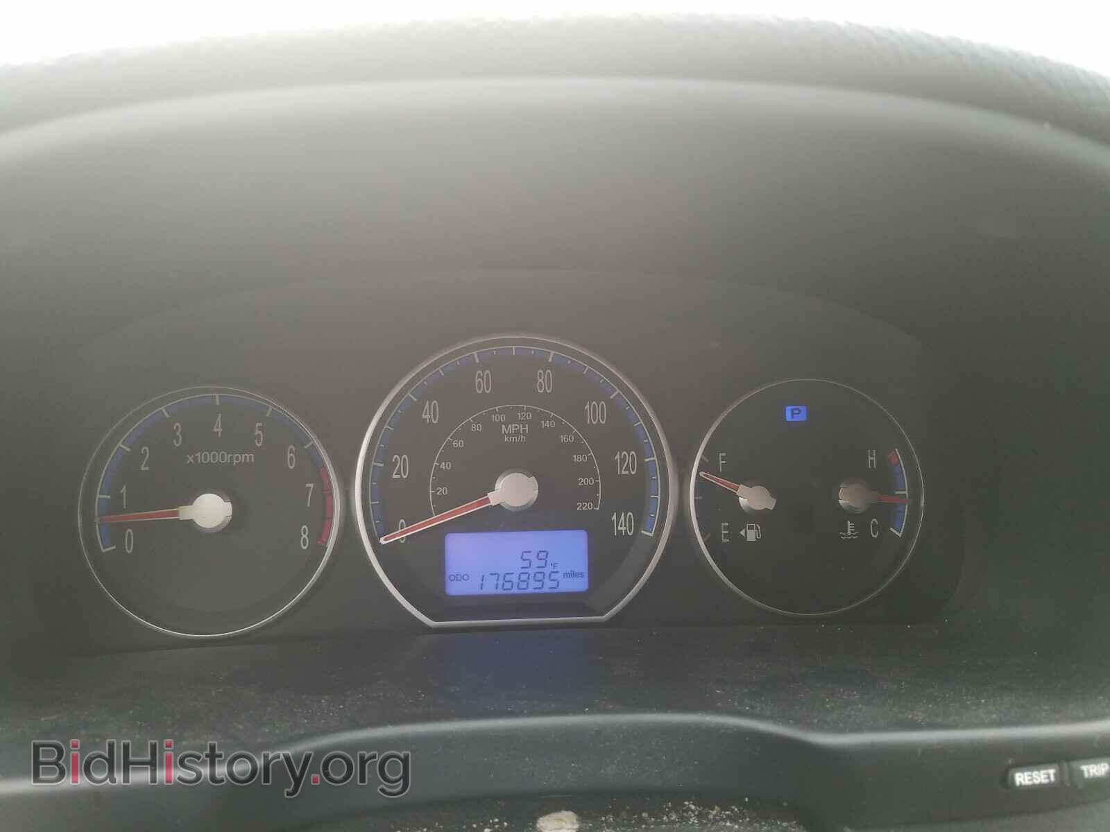 2009 HYUNDAI SANTA FE - VIN: 5NMSG73D69H320853 - Фото 8