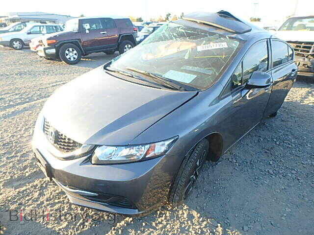 2013 HONDA CIVIC - VIN: 19XFB2F8XDE201575 - Фото 2