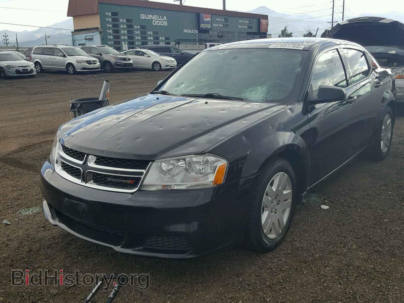 2014 DODGE AVENGER - VIN: 1C3CDZAG4EN130086 - Фото 2