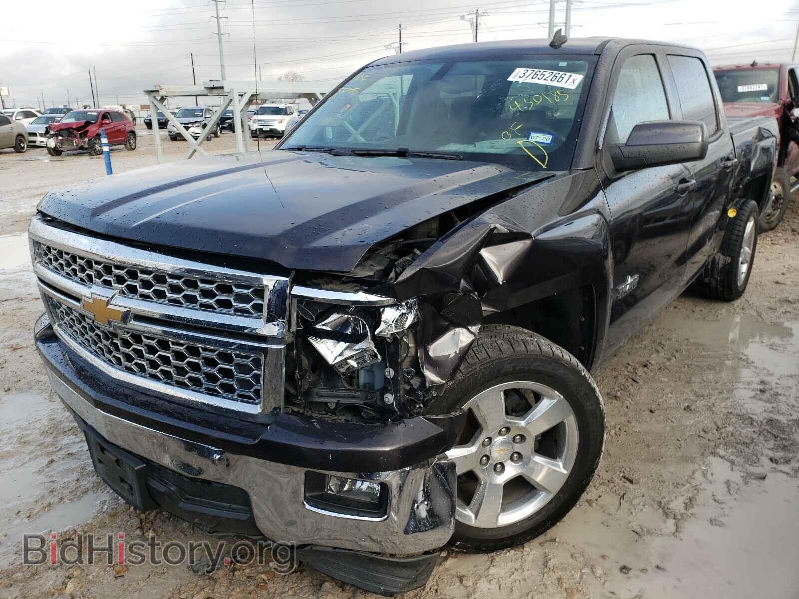 2014 CHEVROLET SILVERADO - VIN: 3GCPCREC5EG430185 - Фото 2