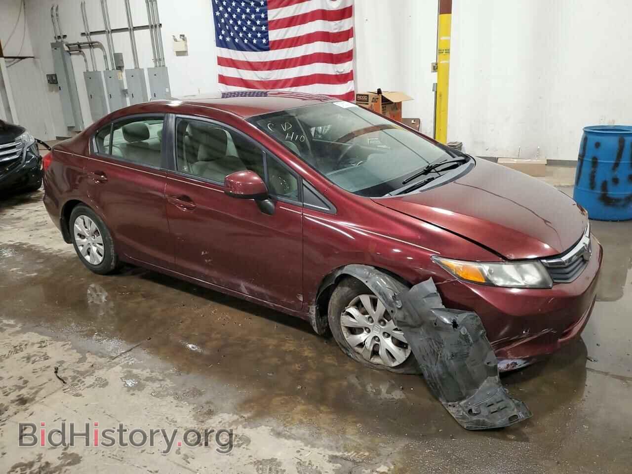 2012 HONDA CIVIC - VIN: 19XFB2F57CE369274 - Фото 4